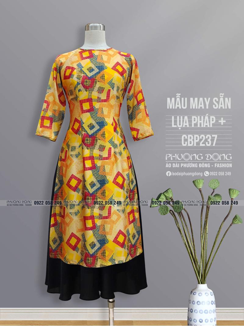 Áo Dài Cách Tân Lụa Pháp CBP237